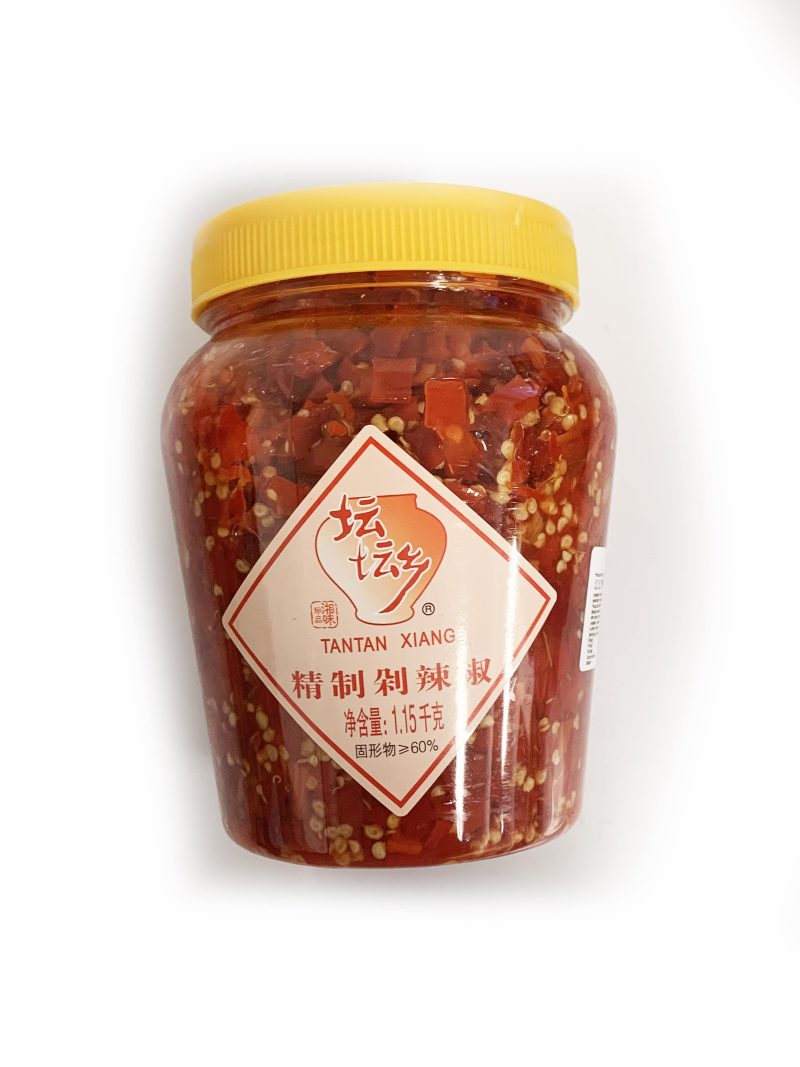 坛坛乡精致剁辣椒1.15KG*6 TAN TAN XIANG CHILLI SAUCE