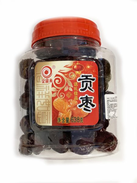 金富林贡枣瓶装638G*12  JFL BTLD DATE