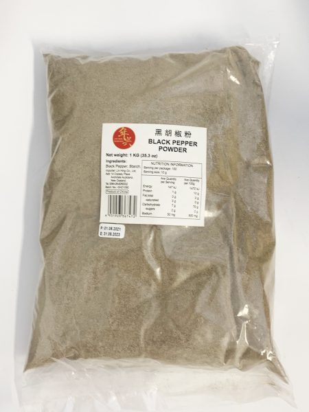 年兴黑胡椒粉1KG*10   LH BLACK PEPPER POWDER