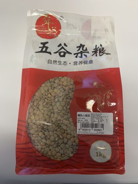褐色小扁豆1KG BROWN LETILS