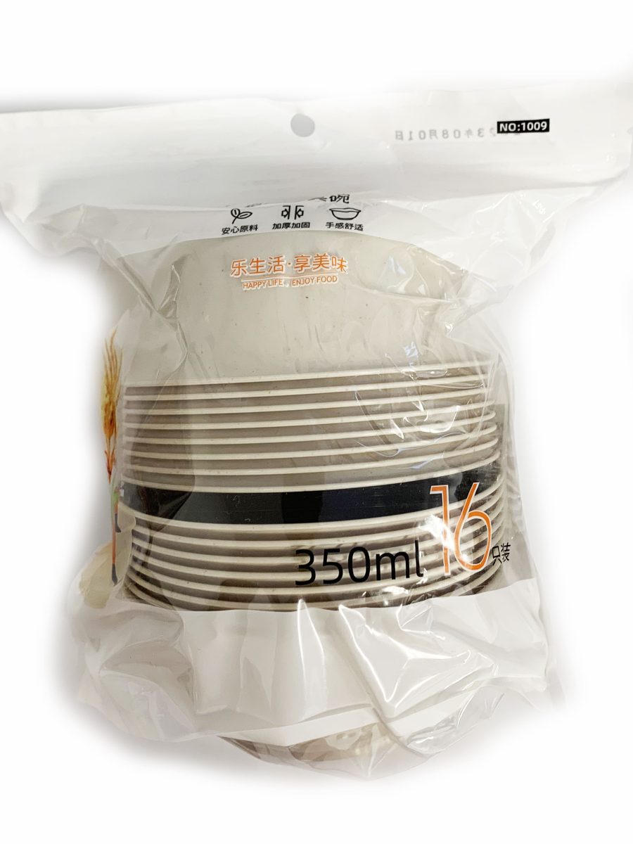 康大师#1009稻壳碗 350ML*16只*30袋  KDS #1009 RICE HUSK BOWL