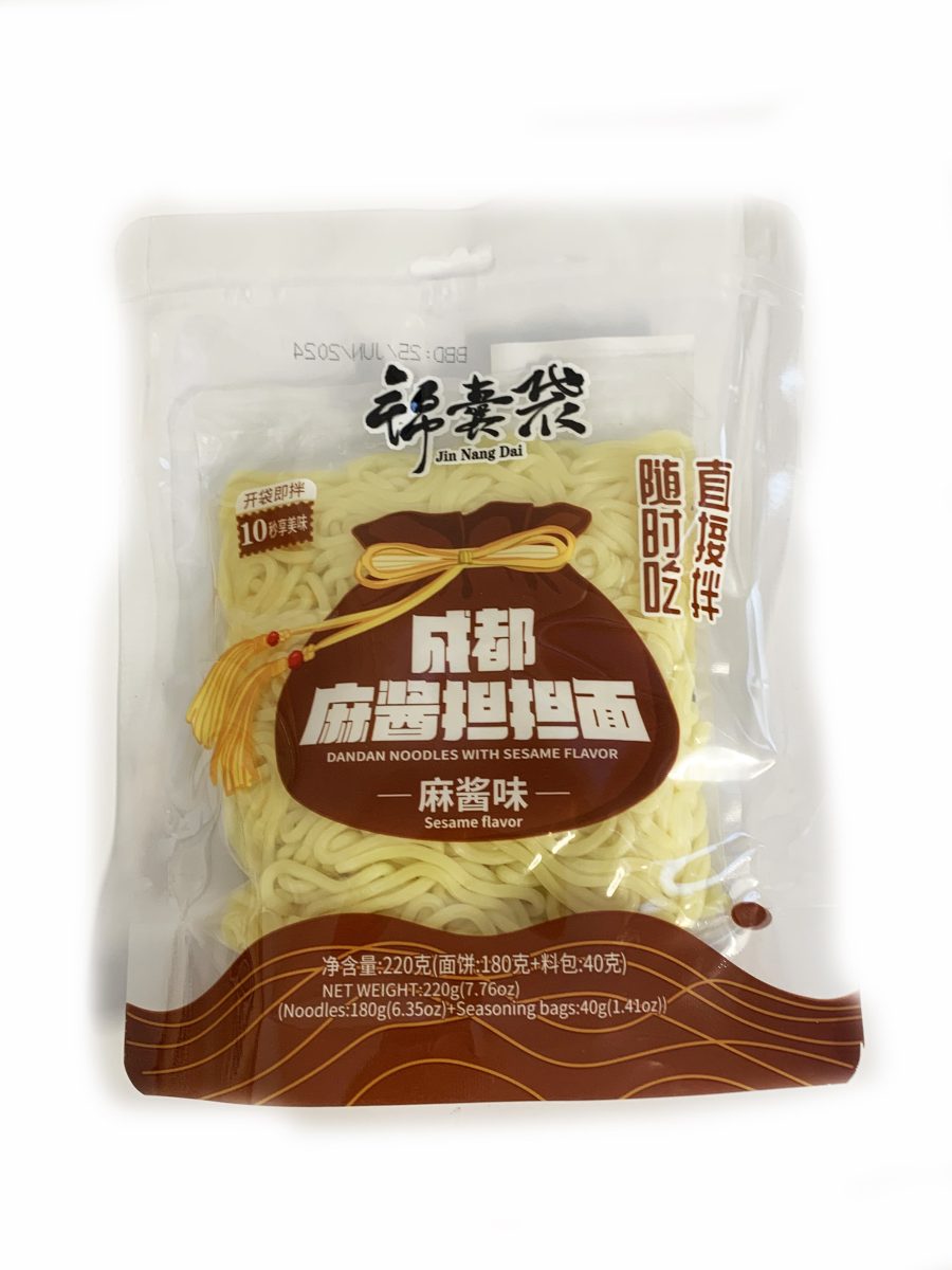 锦囊袋成都麻酱担担面220G*24 JND CD NOODLES WITH SESAME PASTE