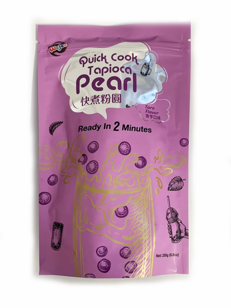 快煮粉圆（香芋味）250G*20 WEJEE QUICK COOK TAPIOCA PEARL TARO FLV