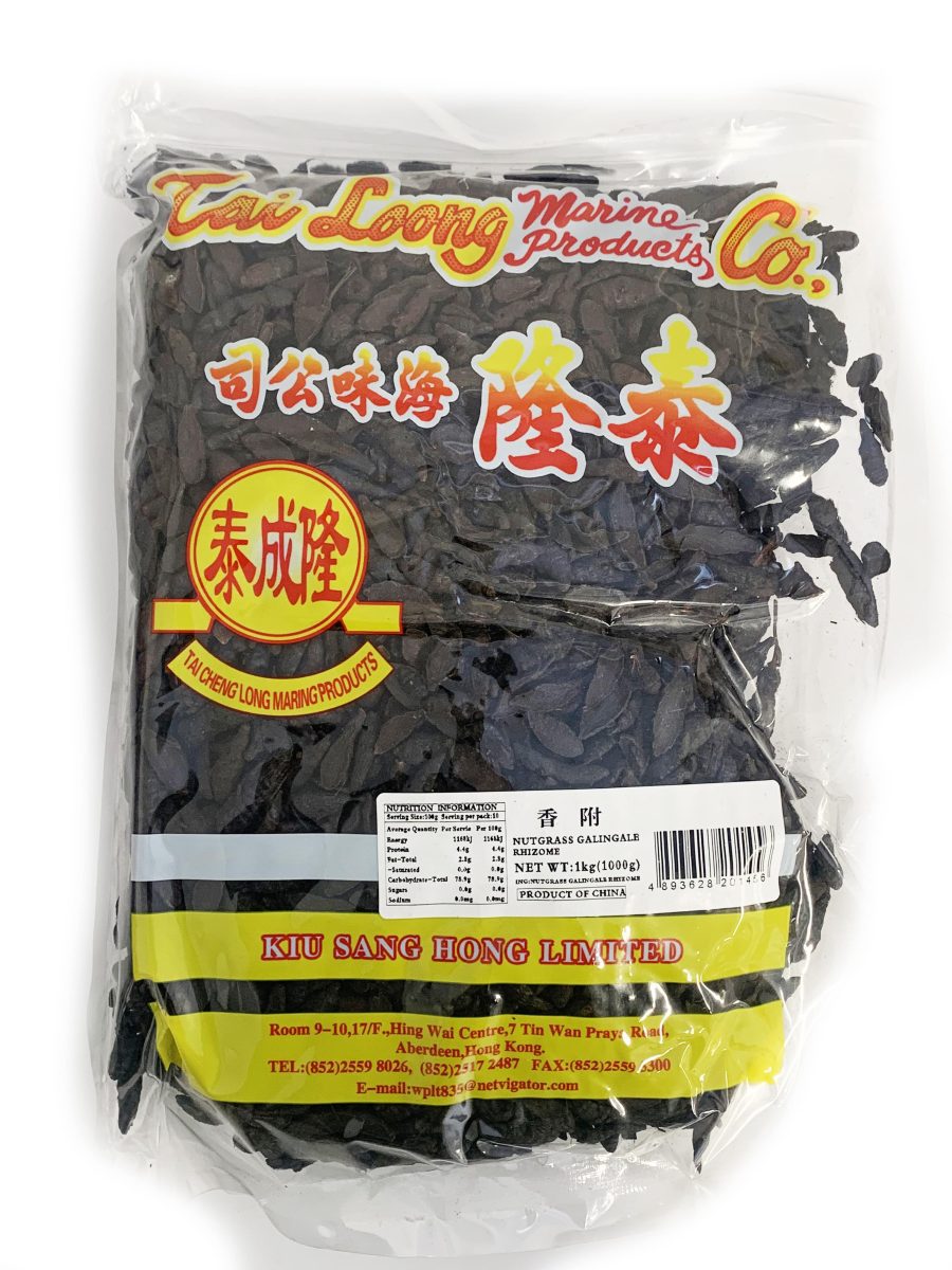 泰隆牌香附  1KG*20     TL NUTGRASS GALINGALE RHIZOME (CYOERUS ROTUNDUS)