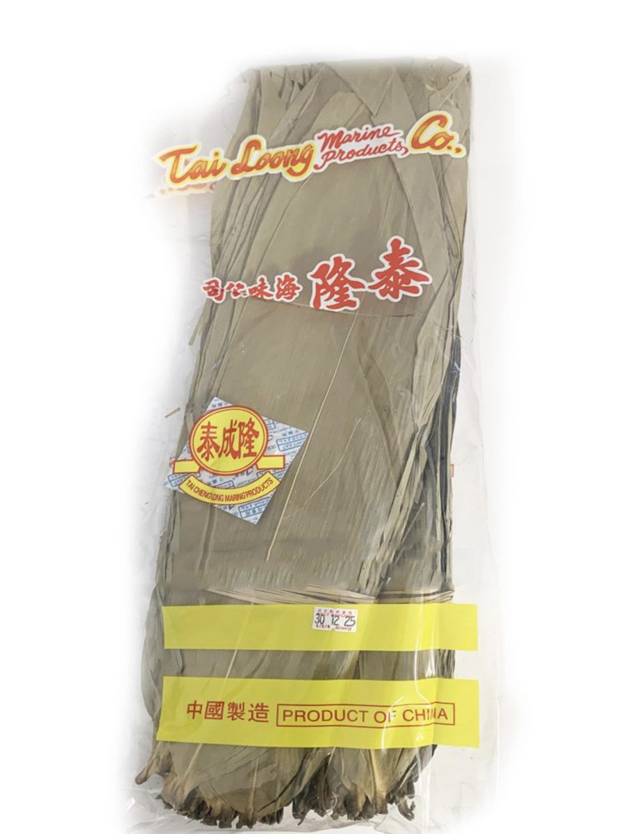 泰隆牌甲级大片竹叶 400G*50  TL A GRADE DRIED BAMBOO LEAVES 9-12CM