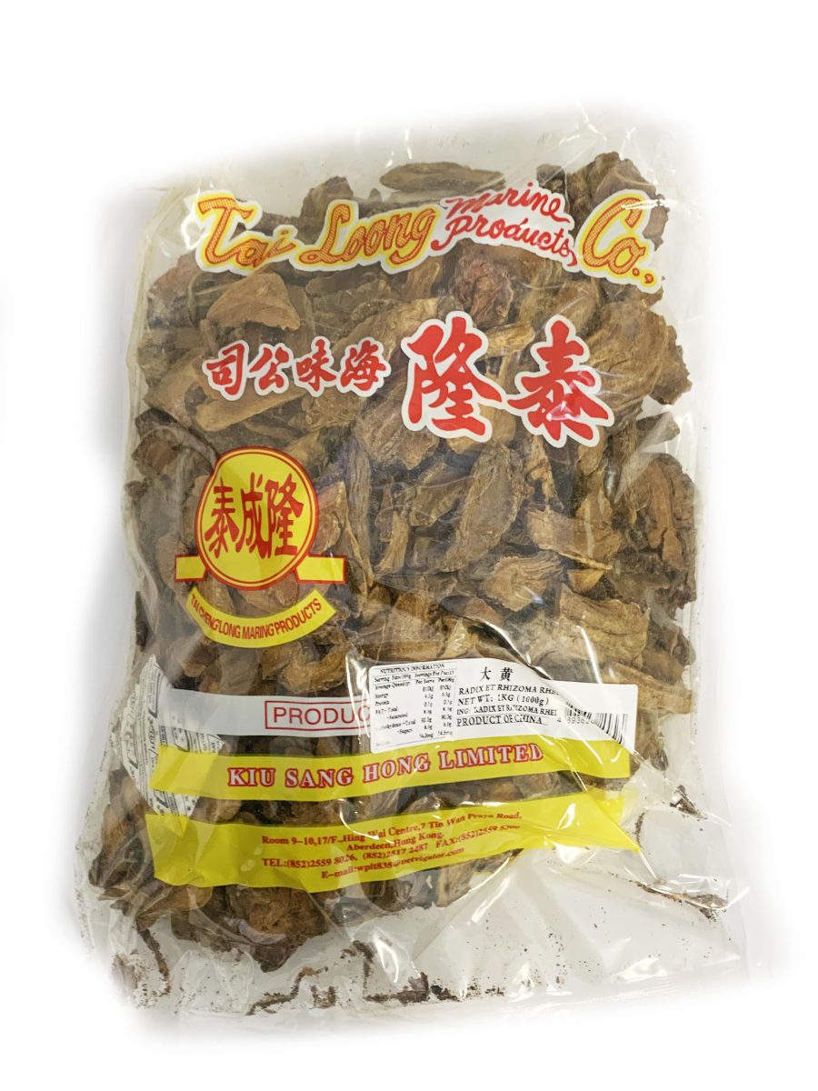 泰隆牌大黄1KG*20  TL RHUBARB (RHEUM)