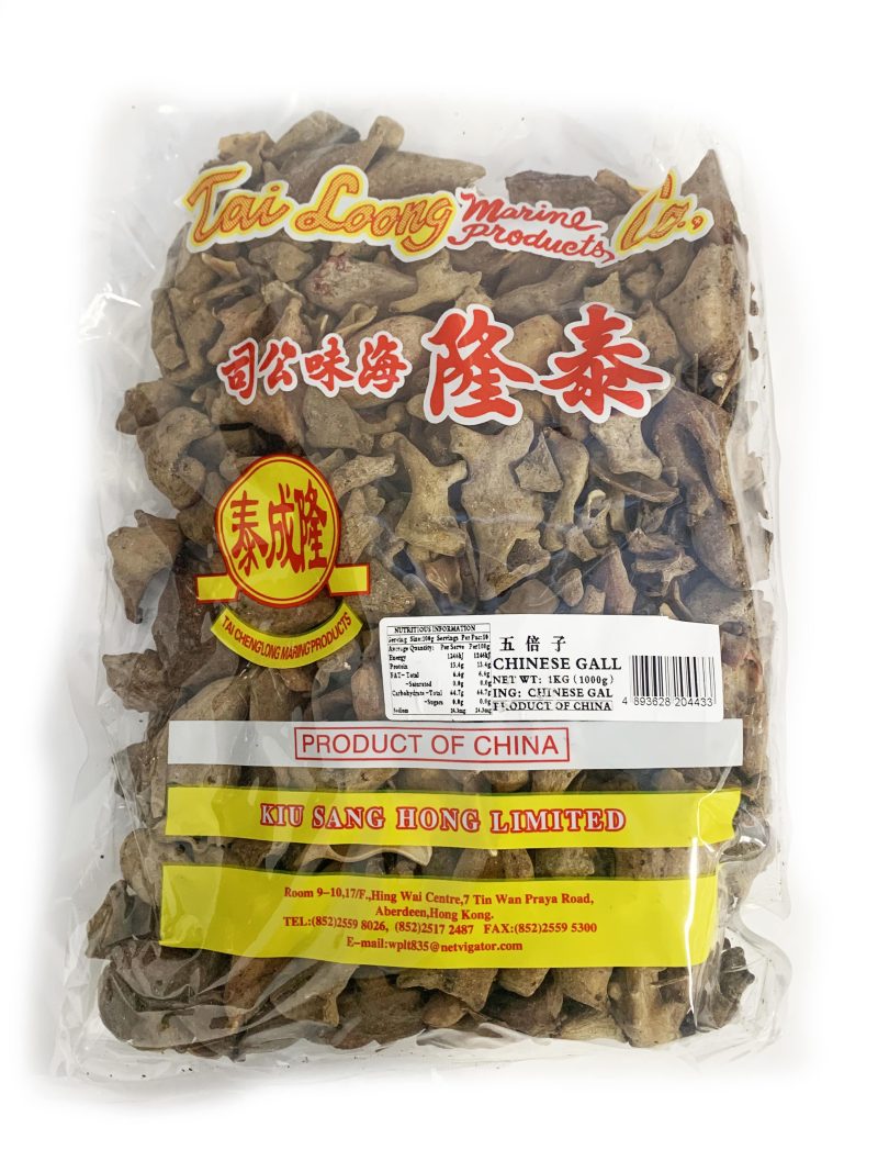 泰隆牌五倍子1KG*20    TL CHINESE GALL(RHUS CHINENSIS MILL)