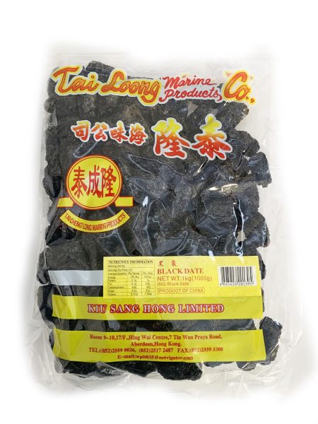 泰隆牌黑枣1KG*20    TL BLACK DATE (ZIZIPHUS JUJUBA)