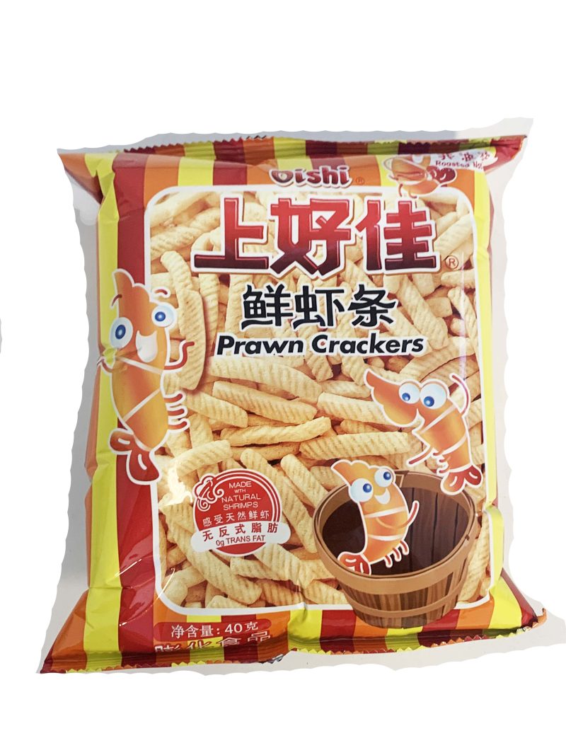上好佳鲜虾条40G*20O ISHI PRWN CRCKR STRIP ORG