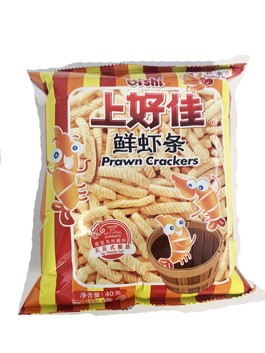 上好佳鲜虾条40G*20O ISHI PRWN CRCKR STRIP ORG