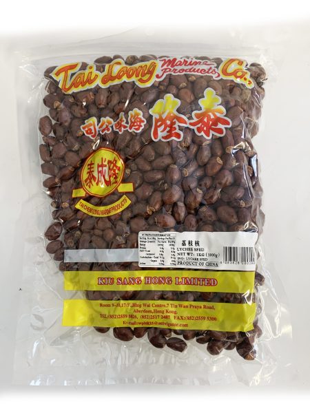 泰隆牌荔枝核 1KG*20  TL LYCHEE SEED (LITCHI CHINENSIS SONN)