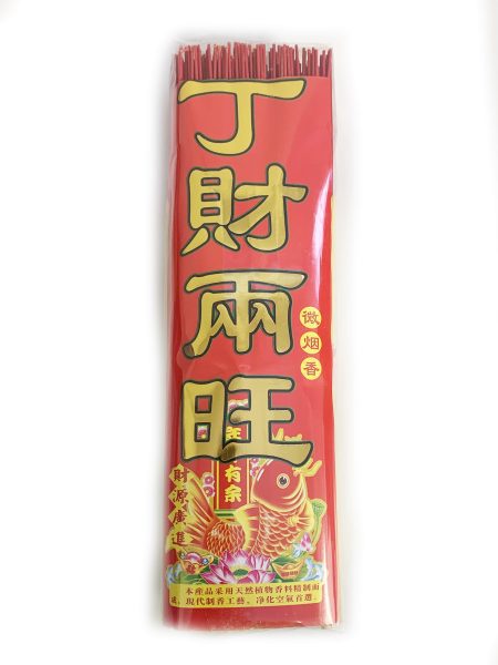 7'' 丁财两旺微烟香500G(550支)*30   INCENSE STICK