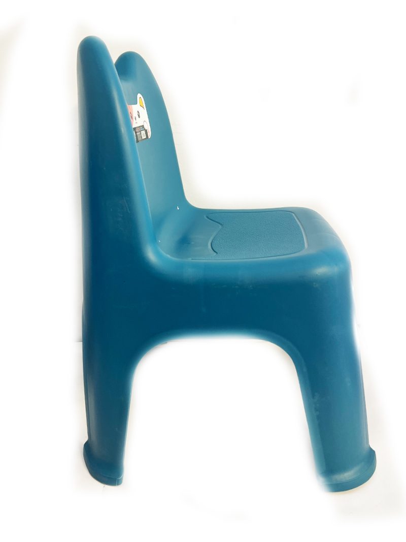 #2461 靠背小凳 (红色/蓝色) PLASTIC STOOL RED & BLUE - Image 4