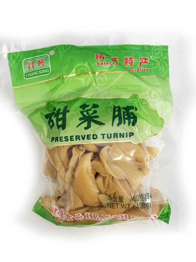 昌兴牌甜菜脯条400G*50 CX SW PRE TURNIP STRIPS