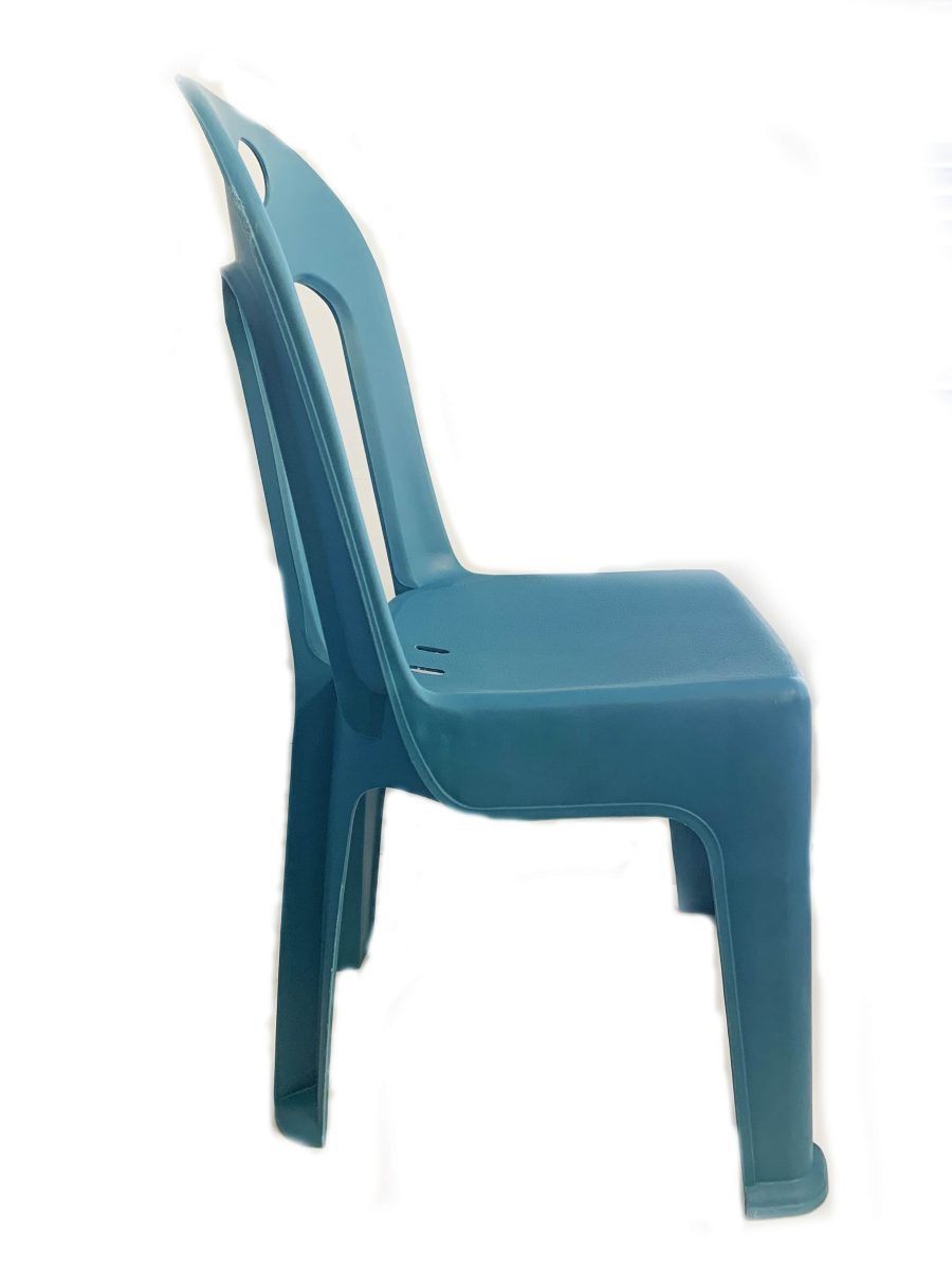 #2369 靠背镂空小凳 (红色/蓝色) PLASTIC STOOL RED & BULE - Image 2