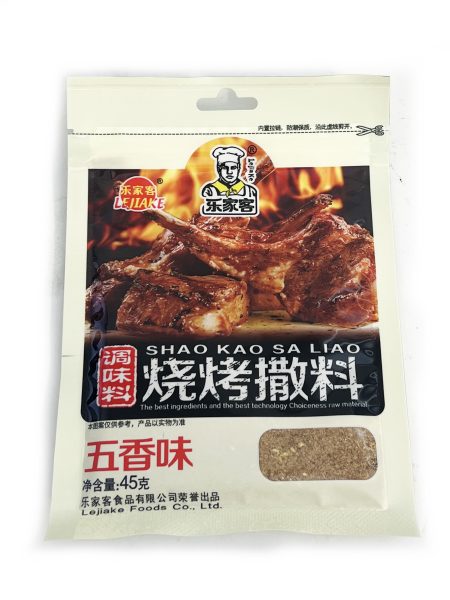 乐家客五香味烧烤撒料45G*25*100  LJK 5SPICES BBQ POWDER