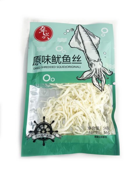 年兴原味鱿鱼丝56G*40 LH ROASTED SQ ORG