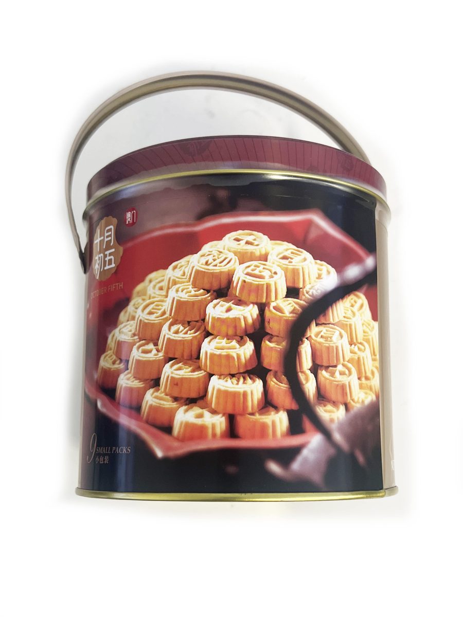 十月初五一口粒粒杏仁饼(罐装))232G*12 5thOCT ALMOND CAKES