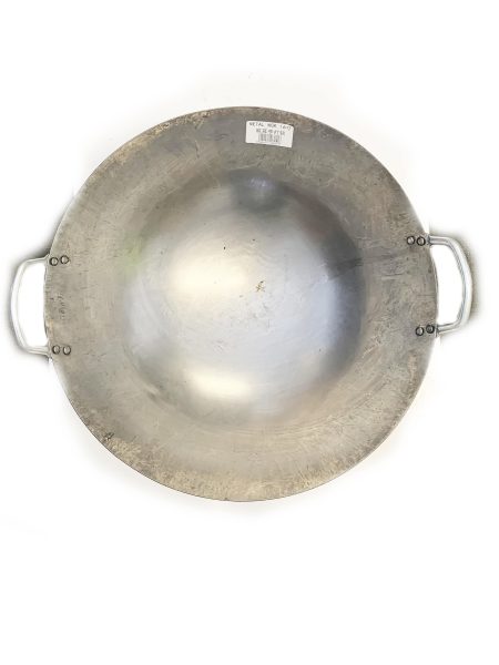 16寸双耳手打锅1*5     METAL WOK