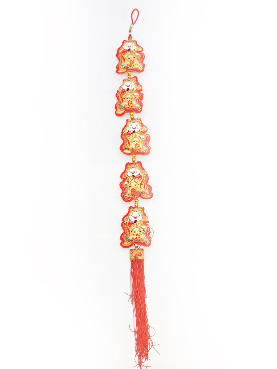 红绒5个串 1*160   NY DECORATION