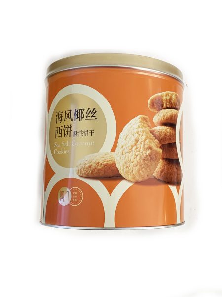 十月初五海风椰丝西饼325G*12 5thOCT HF COCONUT COOKIES ORG