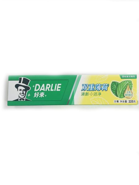 黑人薄荷牙膏225G*12*4 DARLIE TOOPASTE