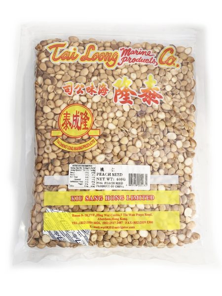泰隆牌正光桃仁 600G*40   TL PEACH SEED (PRUNUS PERSICA L)