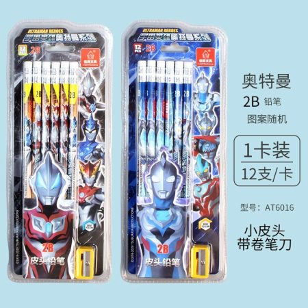佳美AT6016-12支装2B铅笔奥特曼1*24  JM 12PCS ULTRAMAN 2B PENCIL