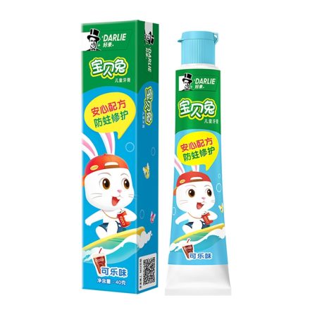 好来(原黑人牌)儿童牙膏-可乐味40G*12*4 DARLIE CHILDREN T/PASTE COLA FLV