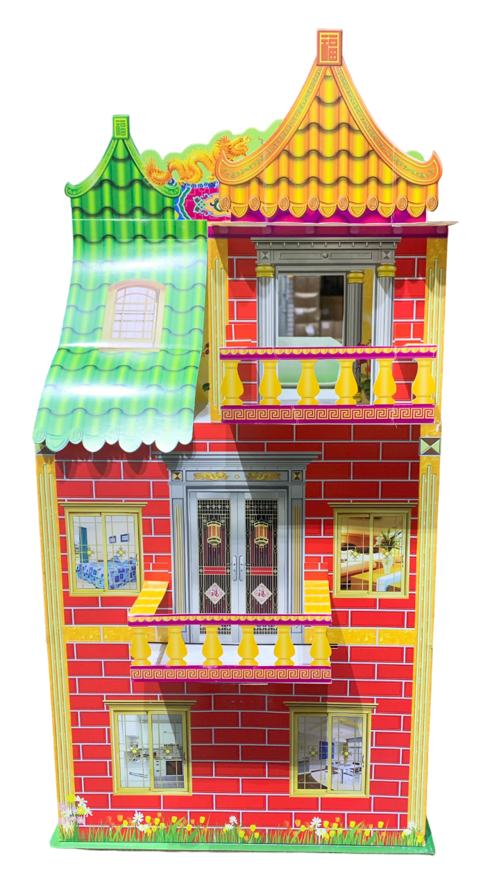 折叠式别墅(小)10个*8袋 JOSS PAPER FOLDABLE VILLA S