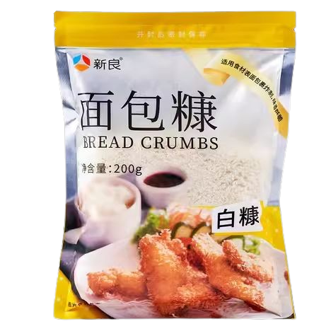 新良白面包糠200G*50 XL BREAD CRUMBS WHITE