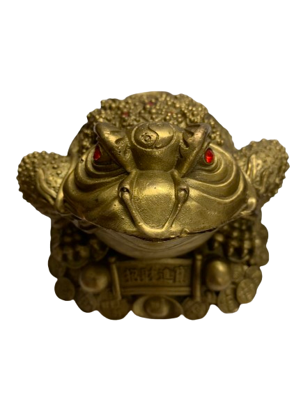 金蟾(大) 1*30 GOLDEN TOAD FIGURINE LARGE