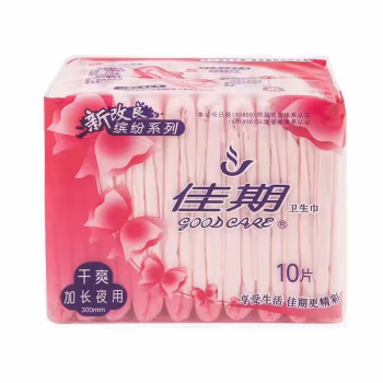 佳期干爽加长夜卫生巾(300MM) 10PCS*1*24  JQ UTHIN PADS EXTEND
