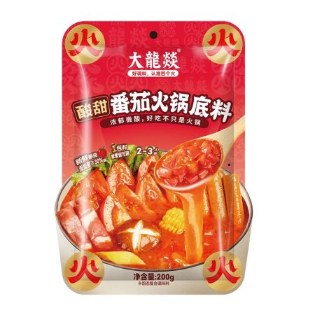 大龙燚番茄底料 200G*36 DLY TOMATO HOTPOT SSNG