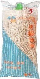 雅洁钢柄纯棉地拖1*25 BJ SS COTTON MOP WITH  STEEL HANDLE