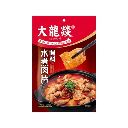 大龙燚水煮肉片100G*40 DLY POACHED SPICY SLICE MEET SEASONING