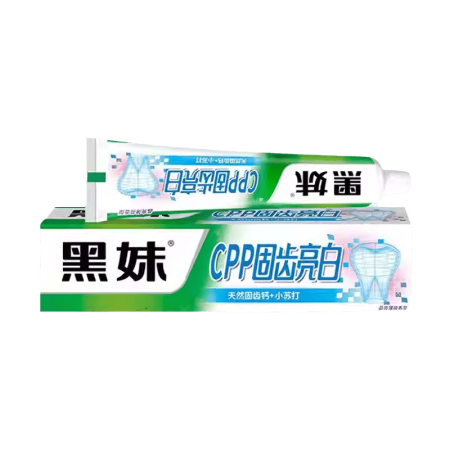 黑妹CPP固齿亮白牙膏105G*12*6 HM CPP CALCIUM T/PASTE