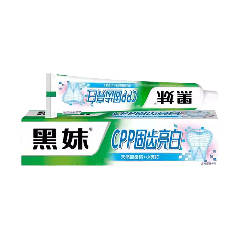 黑妹CPP固齿亮白牙膏105G*12*6 HM CPP CALCIUM T/PASTE