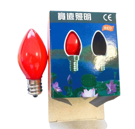 拜神盒装小灯泡(10大盒*25小盒) BOXED WORSHIP LIGHT BULB