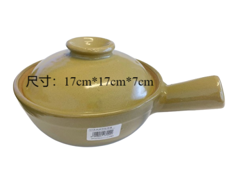 恒康元6单柄耐热砂锅1*24 YUAN 6 SINGLE HANDLE HEAT-RESISTANT CASSEROLE POT