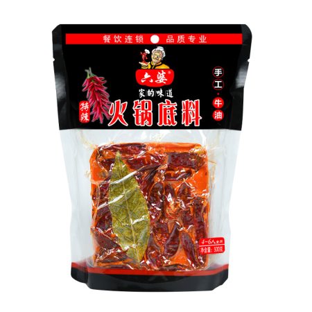 六婆手工牛油火锅底料(特辣)500G*20  LP SPICY HOT POT BASE