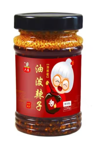 六婆油泼辣子230G*24  LP SPICY OIL