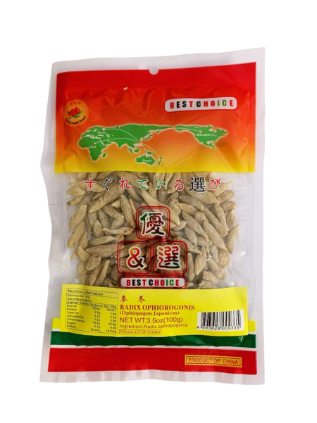 双桃牌麦冬100G*100 DP DWARF LILYTURF ROOT TUBER(OPHIOPOGONIS RADIX)