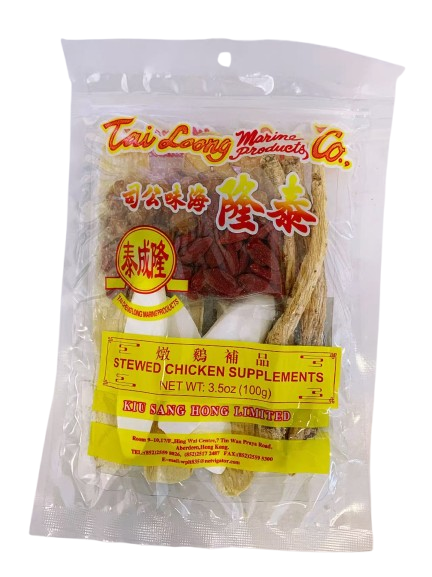 泰隆牌炖鸡补品100G*100 TL STEWED CHICKEN SUPPLEMENTS