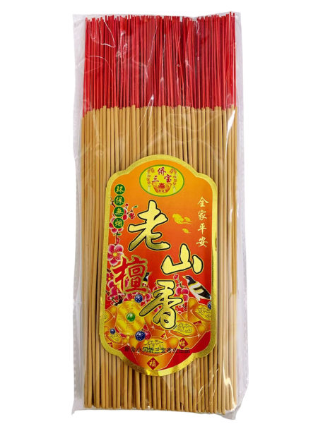 三侨宝老山檀香(原色)350G*10 JOSS STICK