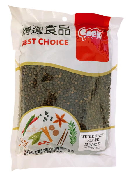 黑胡椒粒500G*20 SOEK WHOLE BLACK PEPPER