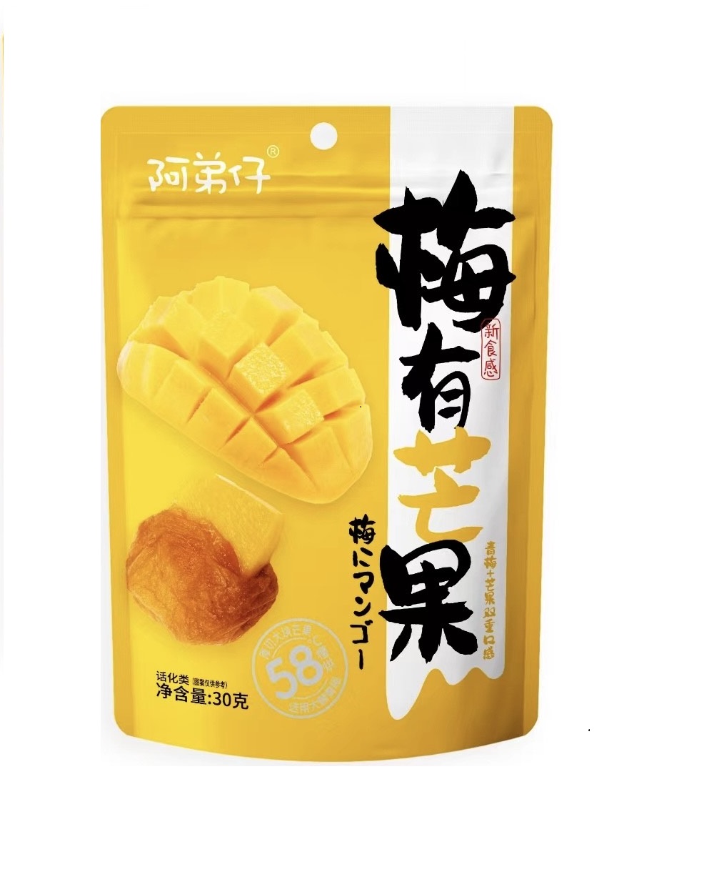 阿弟仔梅有芒果30G*30  ADIZAI MEIYOU MANGO