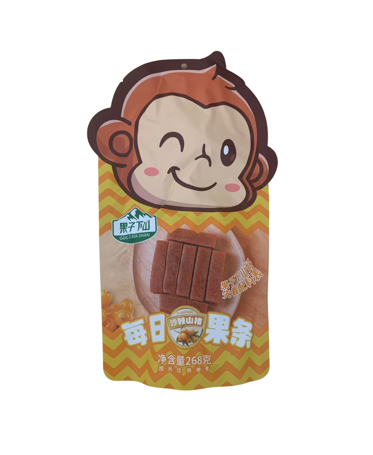 果子下山每日果条(沙棘味)268G*30   GZXS EVERYDAY HAWTHORN BARS(SEABUCKTHORN FLAVOR)