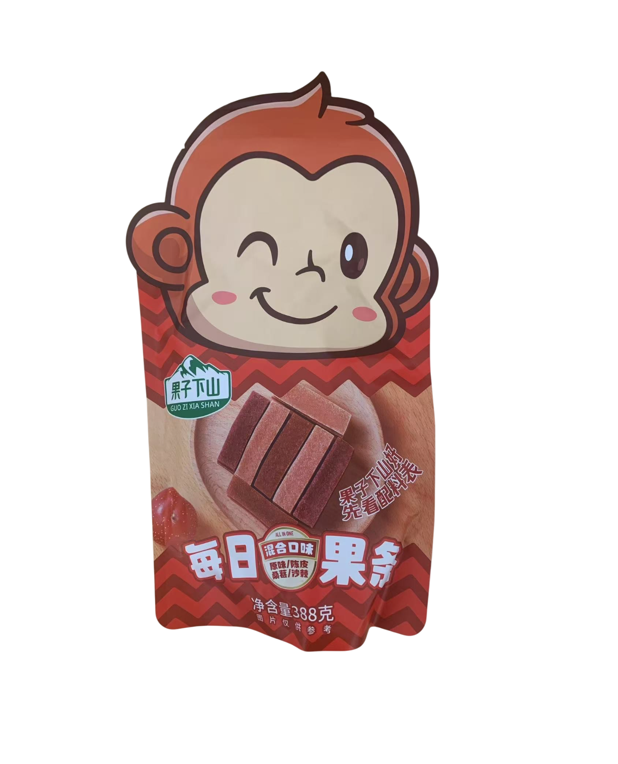 果子下山每日果条(混合味)388G*30    GZXS EVERYDAY HAWTHORN BARS(MIX FLAVOR)