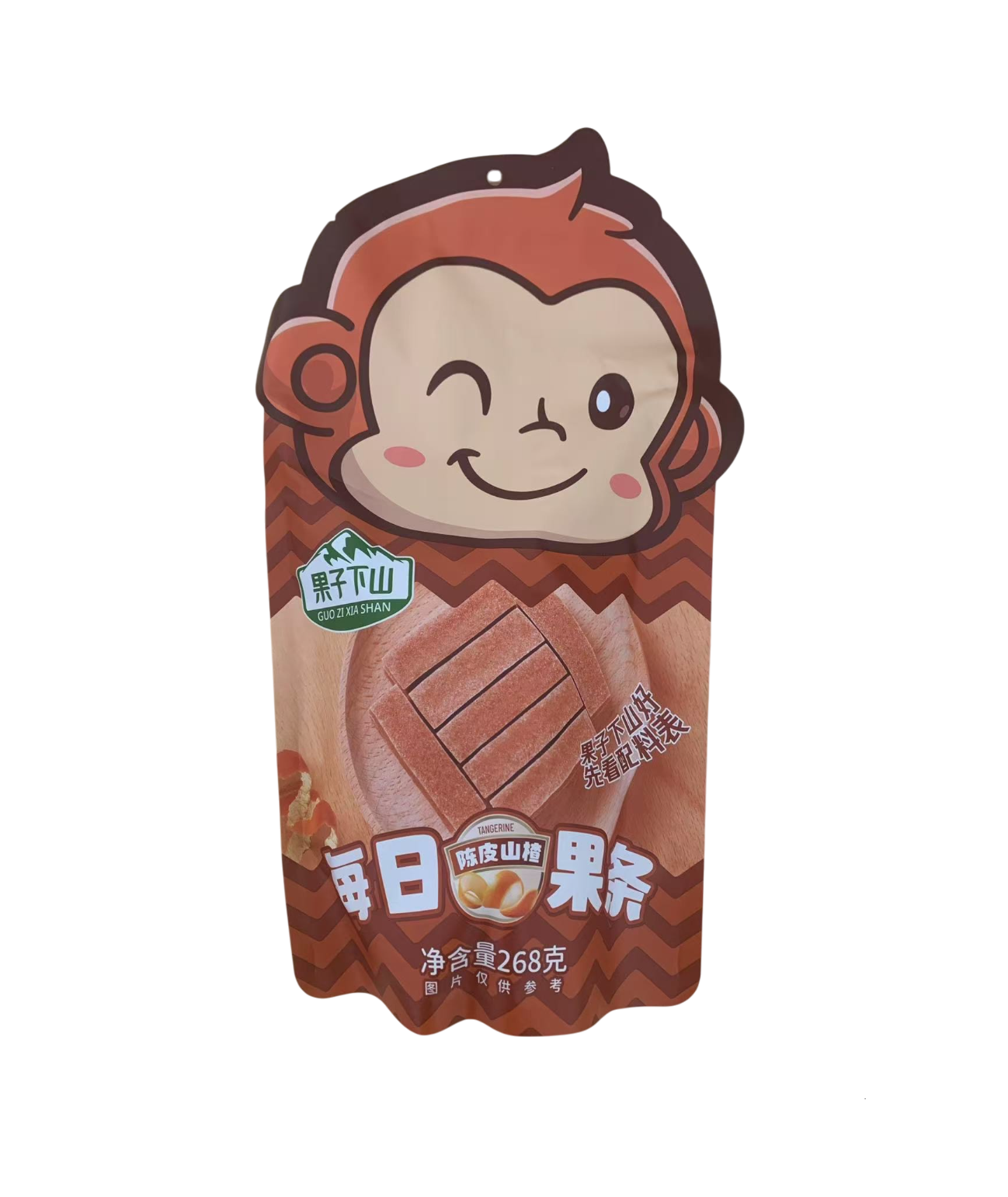 果子下山每日果条(陈皮味)268G*30  GZXS EVERYDAY HAWTHORN BARS(CHENPI FLAVOR)
